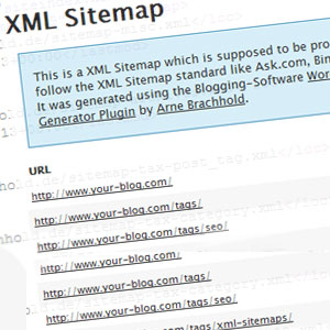 Banner plug-in Google XML Sitemaps
