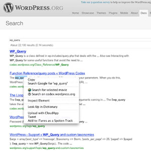 Search WordPress.org